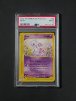 Pokemon 2002 Mew Expedition Base Set 55/165 PSA 9 MINT Rare - Image 1