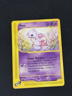 Pokemon TCG Mew Expedition Base Set E Reader Rare 2002 55/165 - Image 1