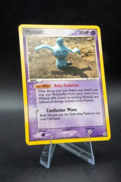 Wynaut 71/92 Non Holo / EX Legend Maker Pokemon Card LP Condition Light Play + - Image 1
