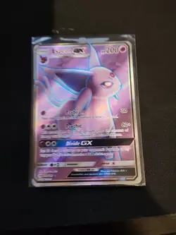 Pokemon TCG Espeon GX Full Art Ultra Rare Card Sun & Moon 140/149 - Image 1