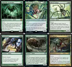 Custom Commander Deck - Ishkanah Grafwidow - Spiders - EDH MTG Magic Cards - NM - Image 1