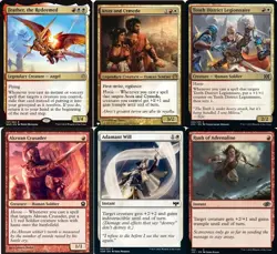 MTG Commander EDH Deck Feather, the Redeemed 100 Magic Cards Custom Deck R/W NM - Image 1