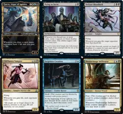 MTG Commander EDH Queza, Augur of Agonies 100 Cards Custom Deck - NM - Image 1