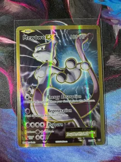 Mewtwo EX 103/108 Ultra Rare Holo Card Evolutions XY Pokemon TCG Minty - Image 1