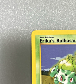 Erika’s Bulbasaur 39/132 Gym Challenge Pokemon Card LP Vintage 2000 - Image 4