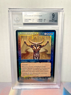 ***FOIL Rare Scion of Darkness BGS MINT 9*** MTG Legions Magic! - Image 1