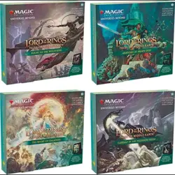 MTG Magic Lord of the Rings: Middle-Earth Holiday Scene Box - Set of 4 Boxes - Image 1