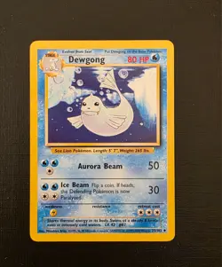 Pokemon Base Set Dewgong 25/102 Vintage WOTC Uncommon - Image 2