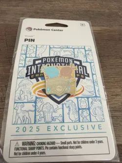 Pokemon Center NAIC 2025 Pokemon International Exclusive Wooper Pin - NEW - Image 4