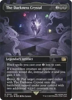 The Darkness Crystal (Borderless) - Final Fantasy - Regular - Image 1