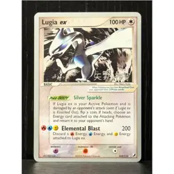 2005 Pokemon Lugia ex 2006 World Championships Back 105/115 Rare MP/LP - Image 1