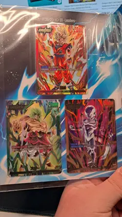 Dragon Ball Fusion World TCG Premium Leader Card Collection Set 01 Bandai Fest - Image 3