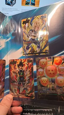 Dragon Ball Fusion World TCG Premium Leader Card Collection Set 01 Bandai Fest - Image 4