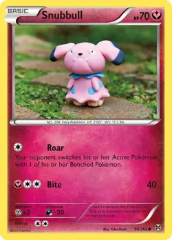 Snubbull 98/162 BREAKthrough Pokemon Card NM - Image 1