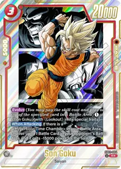 Son Goku - SB02-004 Alternate Art Manga Booster 02 Dragon Ball Card English - Image 1
