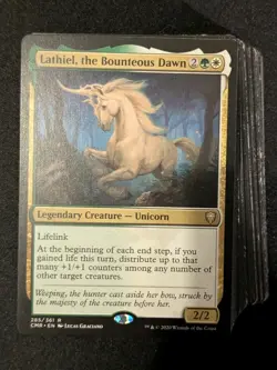 MTG EDH Commander Deck - Lathiel, The Bounteous Dawn - Lifegain Theme - Image 1