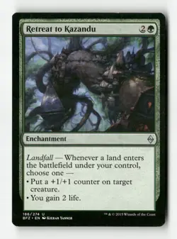Retreat to Kazandu - Battle for Zendikar (BFZ) - Image 1