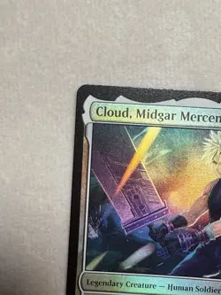 MTG - Cloud, Midgar Mercenary #0010 Foil Final Fantasy NM/M - Image 2