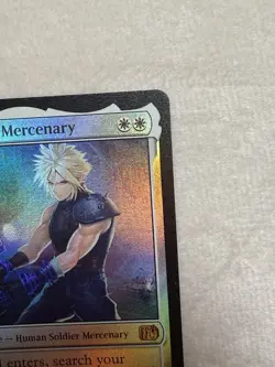 MTG - Cloud, Midgar Mercenary #0010 Foil Final Fantasy NM/M - Image 3