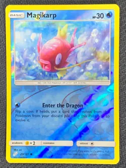 Magikarp 29/181 Pokemon Reverse Holo Common Trading Card [2] - Image 1