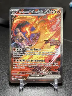 Pokemon - Team Rockets Moltres EX - Destined Rivals Promo Card - SIR - 229/182 - Image 1