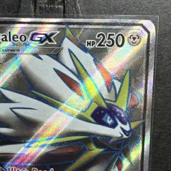 Pokemon TCG Solgaleo GX 143/149 Sun & Moon Full Art Ultra Rare Holo, LP - Image 3