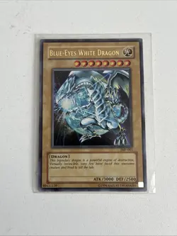 Yugioh Blue-Eyes White Dragon JMP-001 Ultra Rare Promo NM - Image 1