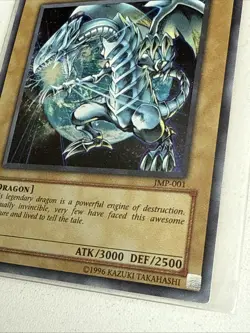 Yugioh Blue-Eyes White Dragon JMP-001 Ultra Rare Promo NM - Image 2