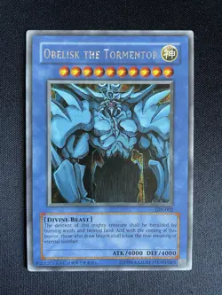 YuGiOh Obelisk the Tormentor GBI-002 Secret Rare - NM+ - Image 1