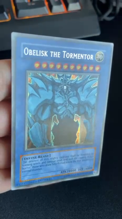 YuGiOh Obelisk the Tormentor GBI-002 Secret Rare - NM+ - Image 2