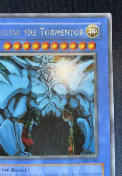 YuGiOh Obelisk the Tormentor GBI-002 Secret Rare - NM+ - Image 4
