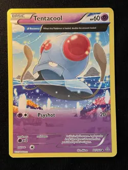 Tentacool (Alpha) 71/160 XY - Primal Clash Regular LP Condition - Image 1