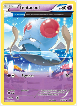 Tentacool (Alpha) 71/160 XY - Primal Clash Regular - Image 1