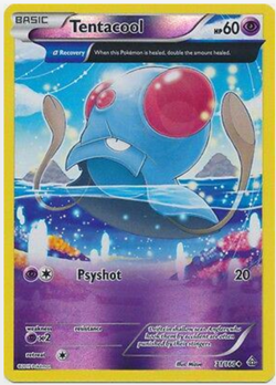 Tentacool (Alpha) 71/160 XY - Primal Clash Reverse Holo - Image 1