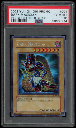 Dark Magician PCY-004 Secret Rare Promo Yu-gi-oh PSA 10 *974 - Image 1