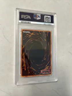 Yugioh! PSA 10 2003 Dark Magician PCY-004 Prismatic Secret Rare Promo - Image 4