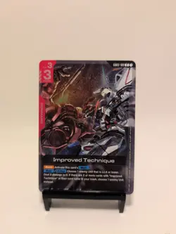 Improved Technique Gundam Card Game . Steel Requiem Rare . GD03-109 - Image 1