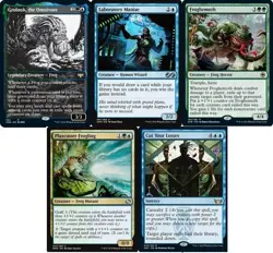 Frog Tribal Commander EDH Deck - Grolnok, the Omnivore Mill MTG Magic 100 Cards - Image 1