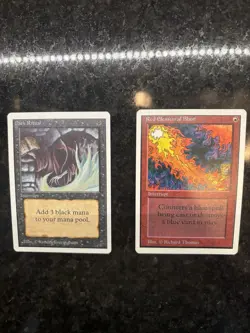 MTG Dark Ritual And Red Elemental Blast - Image 1