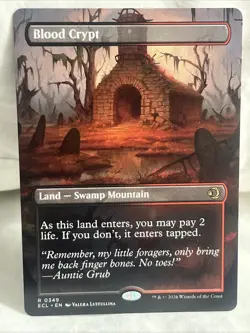 Blood Crypt (Borderless) Lorwyn Eclipsed Regular - Image 1