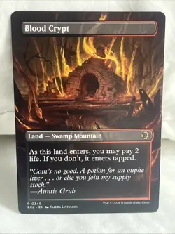 Blood Crypt (Borderless) Lorwyn Eclipsed Regular - Image 2