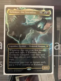 Kalamax, the Stormsire Borderless Special Guest Foil mythic rare full art - Image 1
