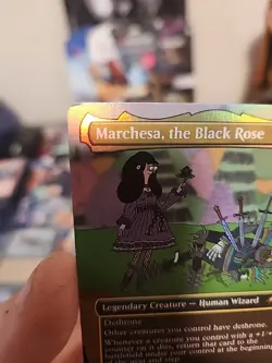 Marchesa, the Black Rose Foil Featuring: Jay Howell Secret Lair SLD MTG Magic - Image 3