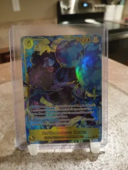 One Piece TCG Bartholomew kuma Alt Art SEC OP12-119 Legacy of the Master English - Image 1
