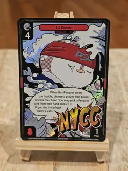 Vibes Tcg PSA NYCC Exclusive 2025 Promo Lil Comic Penguin Card - Image 3