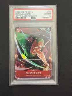 Roronoa Zoro ST01 013 Gift Collection 2023 One Piece Card Game English - PSA 10 - Image 1