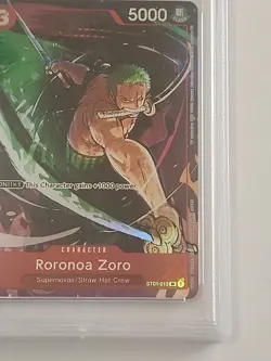 PSA 10 Roronoa Zoro ST01 013 Gift Collection 2023 One Piece - Image 4