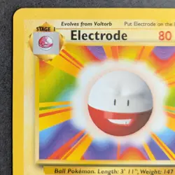 Electrode 21/102 Rare Base Set Pokemon Card 1999 Near Mint Condition - Image 3