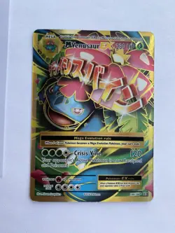 Pokemon M Venusaur EX 100/108 Full Art XY Evolutions Holo Card - Image 1