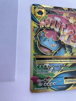 Pokemon M Venusaur EX 100/108 Full Art XY Evolutions Holo Card - Image 2